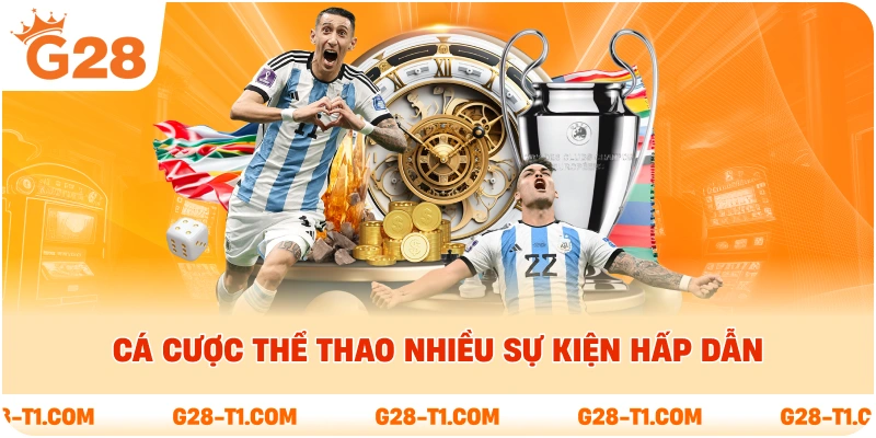 Cá cược thể thao nhiều sự kiện hấp dẫn